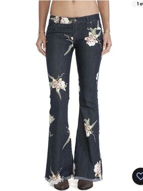 Free People Floral Bali Flare in Miami Nights Jeans
Bell Bottom Festival